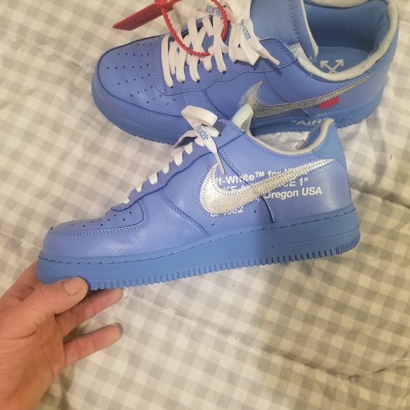 Nike Air Force 1 Low Off-White MCA University Blue - Picture 6 of 6